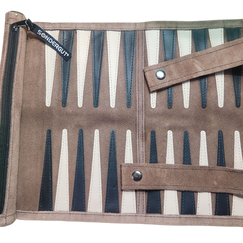 Sondergut Roll-Up Backgammon Game.